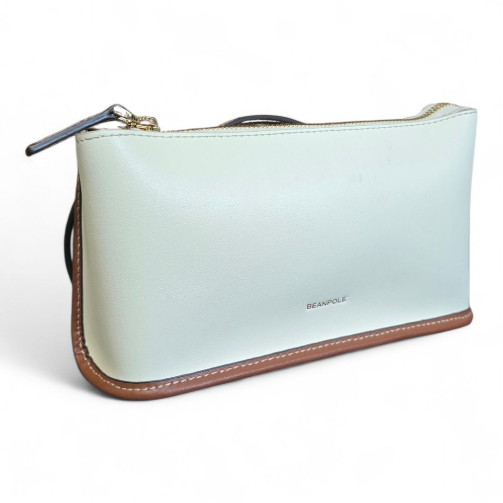 Beanpole Women's Mint and Brown Clutch